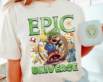 Epic Universe Shirt, Comfort Colors, Orlando Park Epic Universe Shirt, Epic Universe Family Trip Shirt, Epic Universe Family Shirts 164670