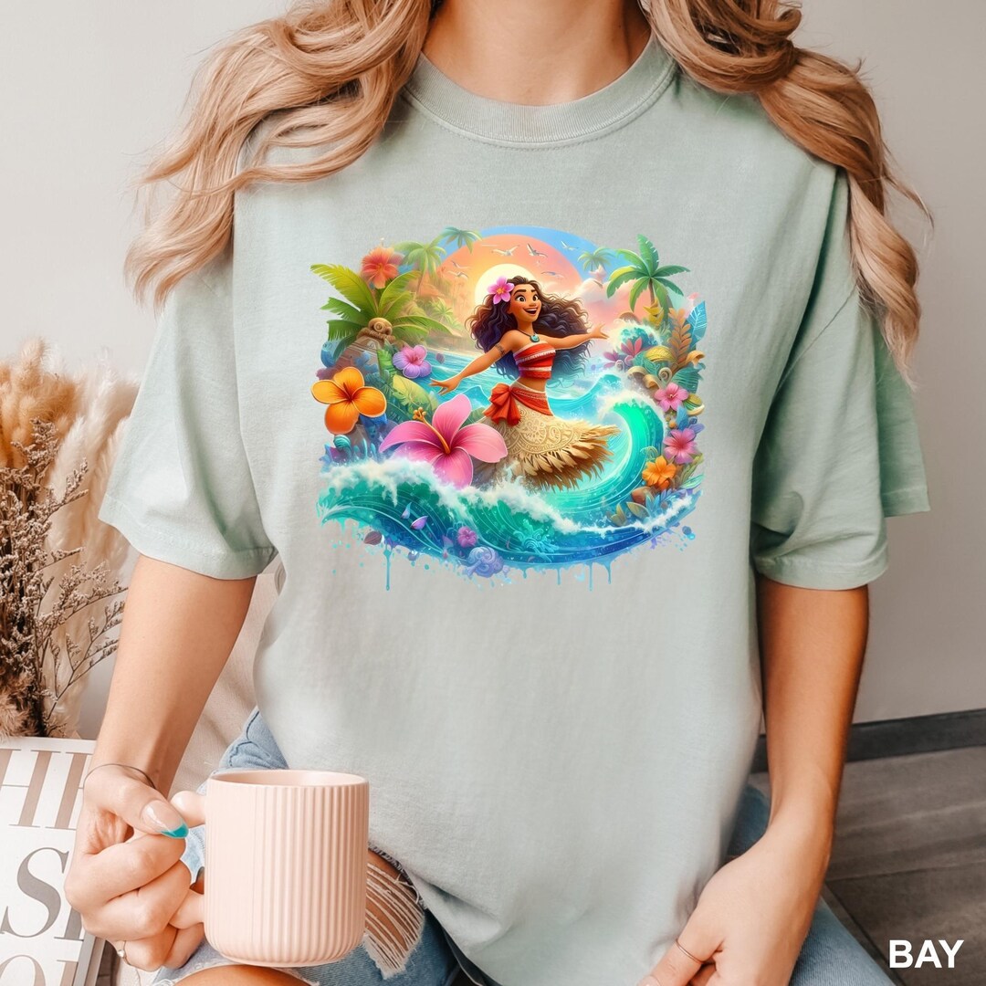 Moana Shirt, Comfort Colors Moana Shirt, Disney Moana 2 Shirt, Moana ...