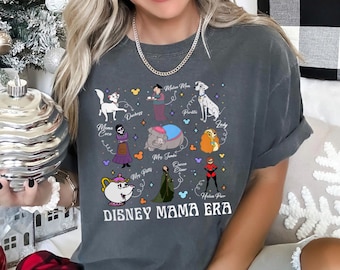 Retro Disney Mama Era Shirt, Comfort Colors, Funny Disney Mother'S Day Gift Ideas Shirt, Disney Mama Tee, Disney Trip Family Vacation 162799