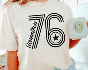 1776 America Shirt, Comfort Colors, Fourth of July Shirt, USA Est 1776 Patriotic Shirt, Independence Day Shirt, 4th Of July Shirt 165011