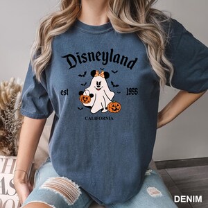 Halloween Ghost Shirts, Mickey Halloween Shirt, Minnie Halloween Shirt, Disney Halloween, Disney Halloween Shirt,Comfort Colors Shirt,162201