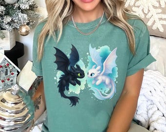 Toothless Dragon Comfort Colors Shirt, How To Train Your Dragon Tee 164484