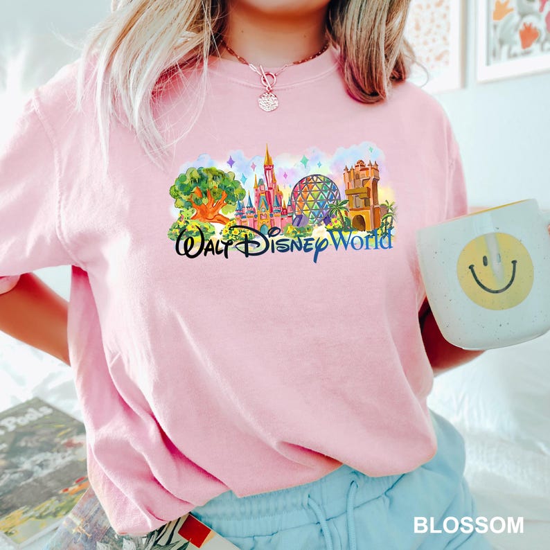 Walt Disney World Shirt, Comfort Colors Retro Walt Disney World Graphic Tee, Magical Vacation Tee 166026 Bild 8