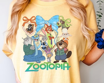 Coquette Mirror Zootopia Shirt, Comfort Colors, Judy Hopps Nick Wilde Shirt,Welcome To Zootopia Disney Shirt, Locket Zootopia Tee, 164522