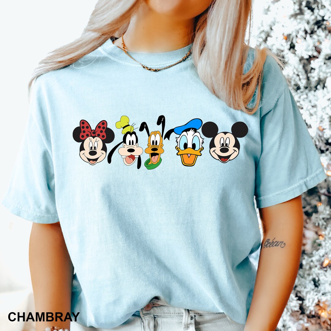 Mickey and Friends Shirts, Comfort Colors® Disney Shirt, Disney Family ...