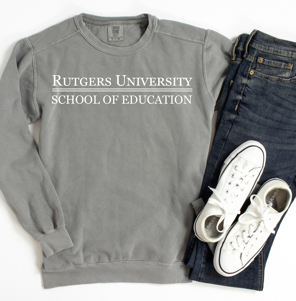 Custom College Sweatshirt University Sweatshirt Comfort Etsy
