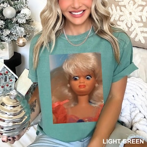 Disgusted Doll Face Shirt, Comfort Colors Meme Tee, Viral Internet Cringy Apparel image 13