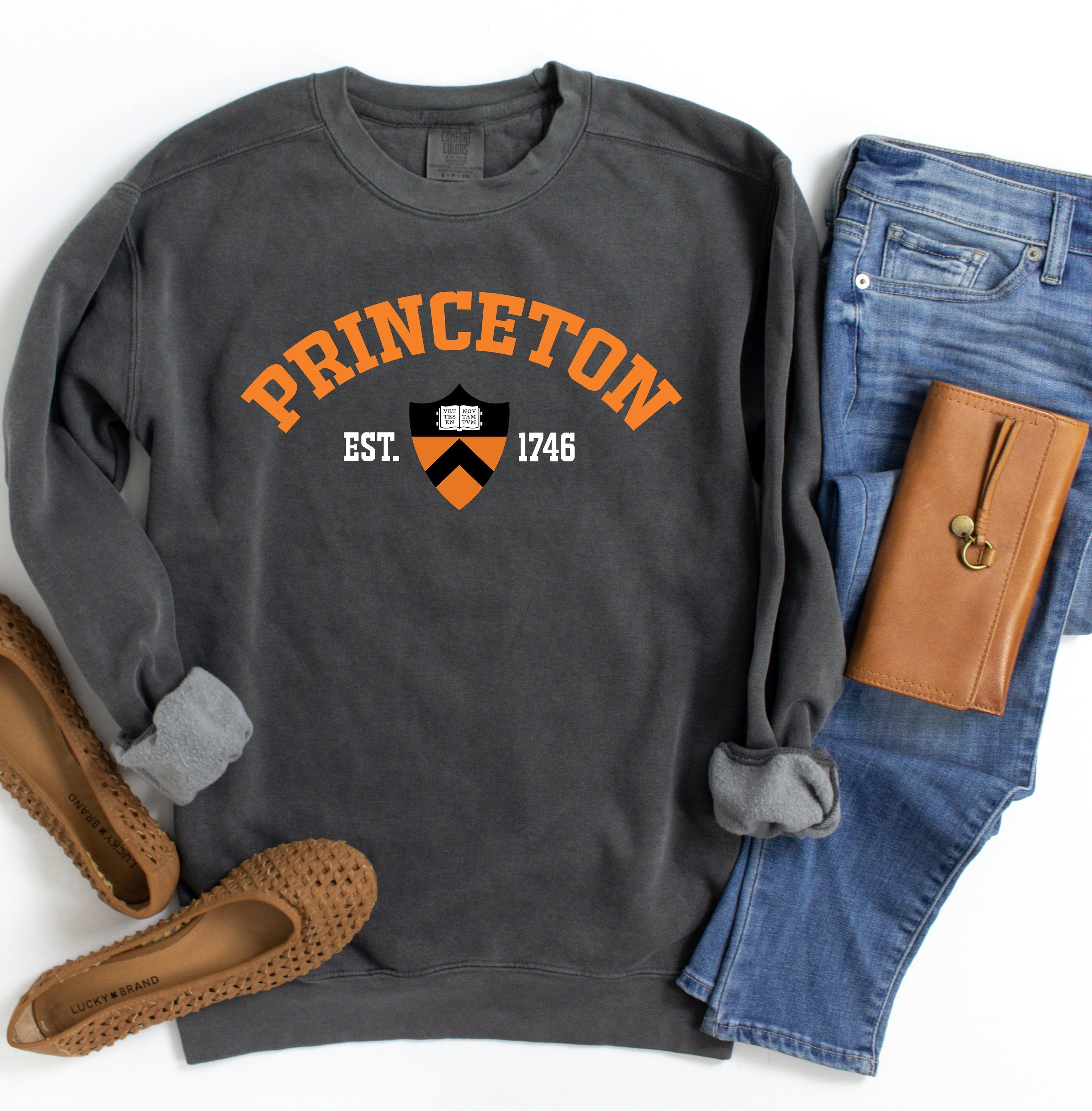 Custom University Logo and Est Date Sweatshirt, Custom