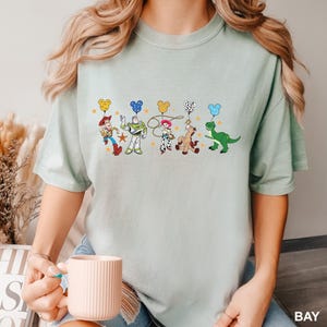 Toy Story Shirt, Comfort Colors Disney Shirt, Toy Story Family Shirt, Disney Woody Buzz Jessie Bullseye Rex Shirt, Disney Trip Shirt, 161952