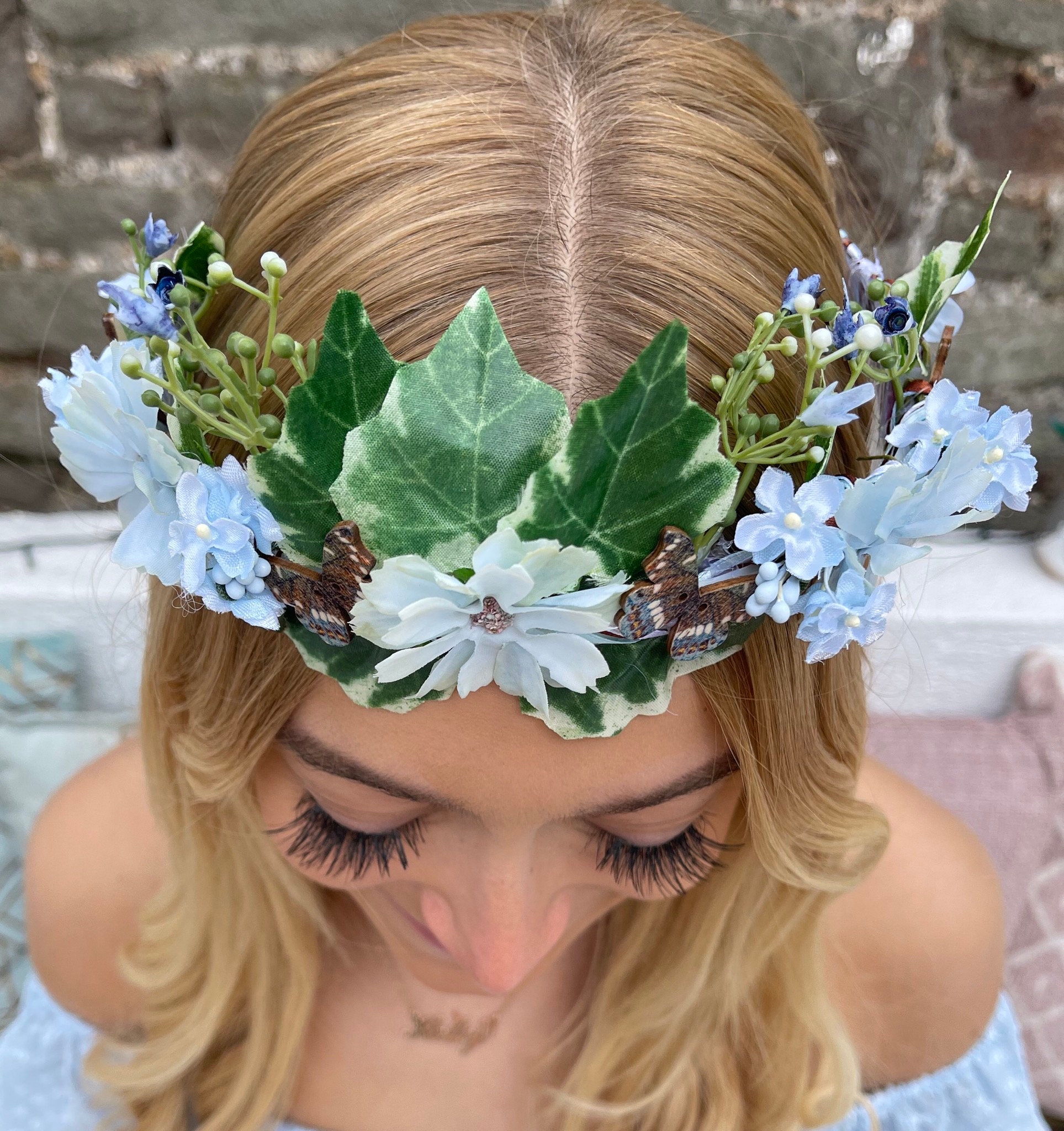Elena Designs Flower Tiara (wedding/sweet 16) Elena Crown - Etsy main image 3