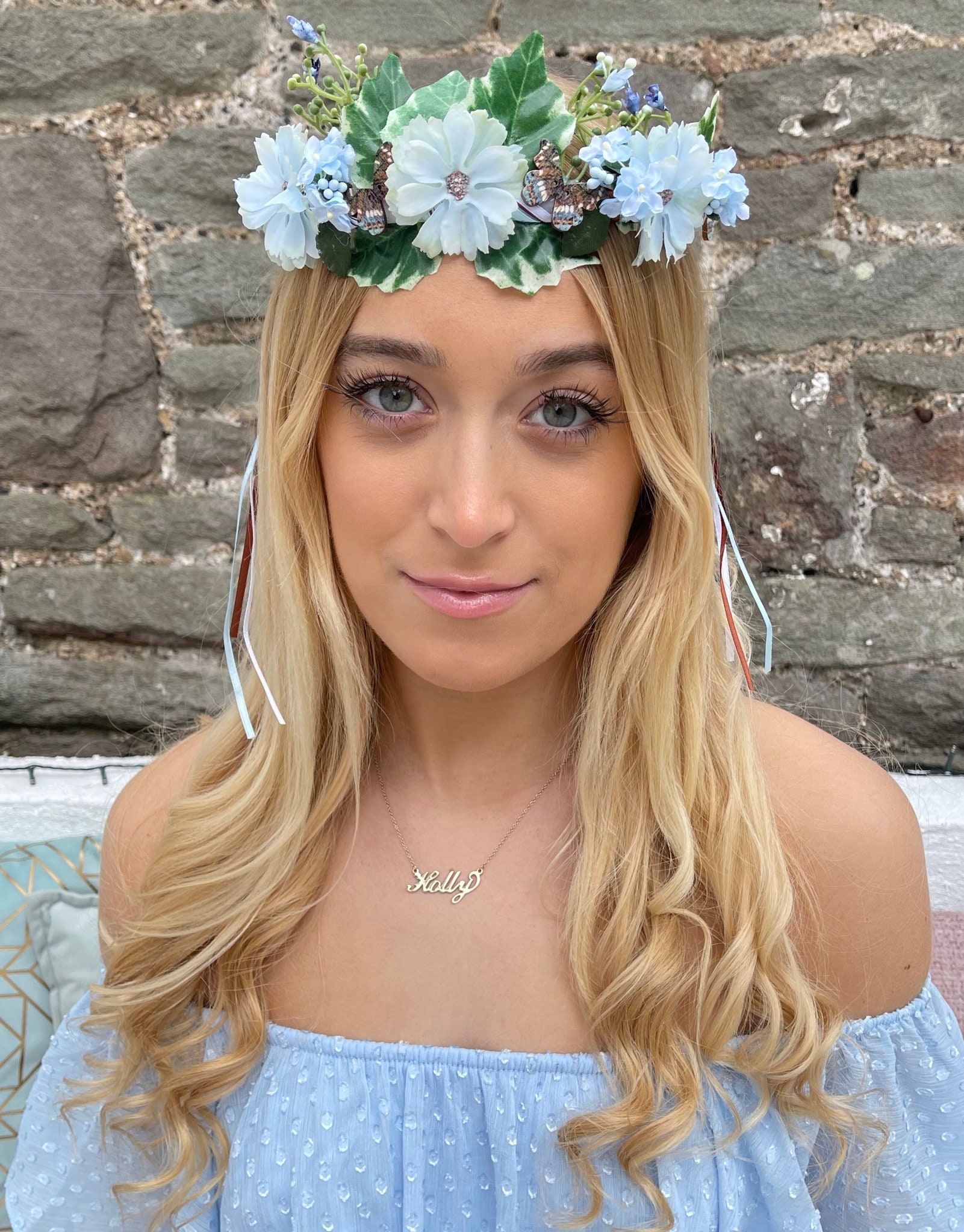 Elena Designs Flower Tiara (wedding/sweet 16) Elena Crown - Etsy main image 4
