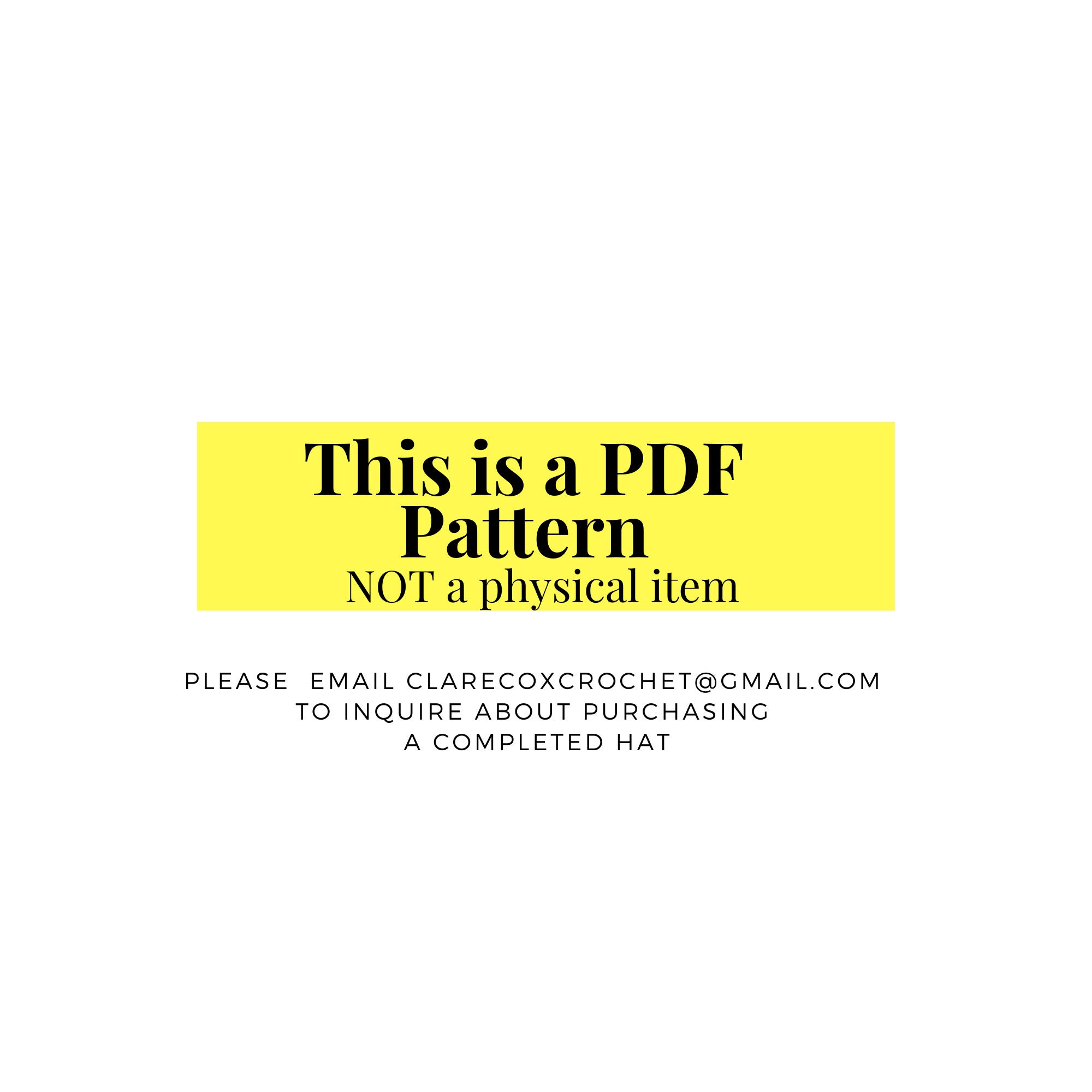 Cow Bucket Hat Crochet Pattern Etsy