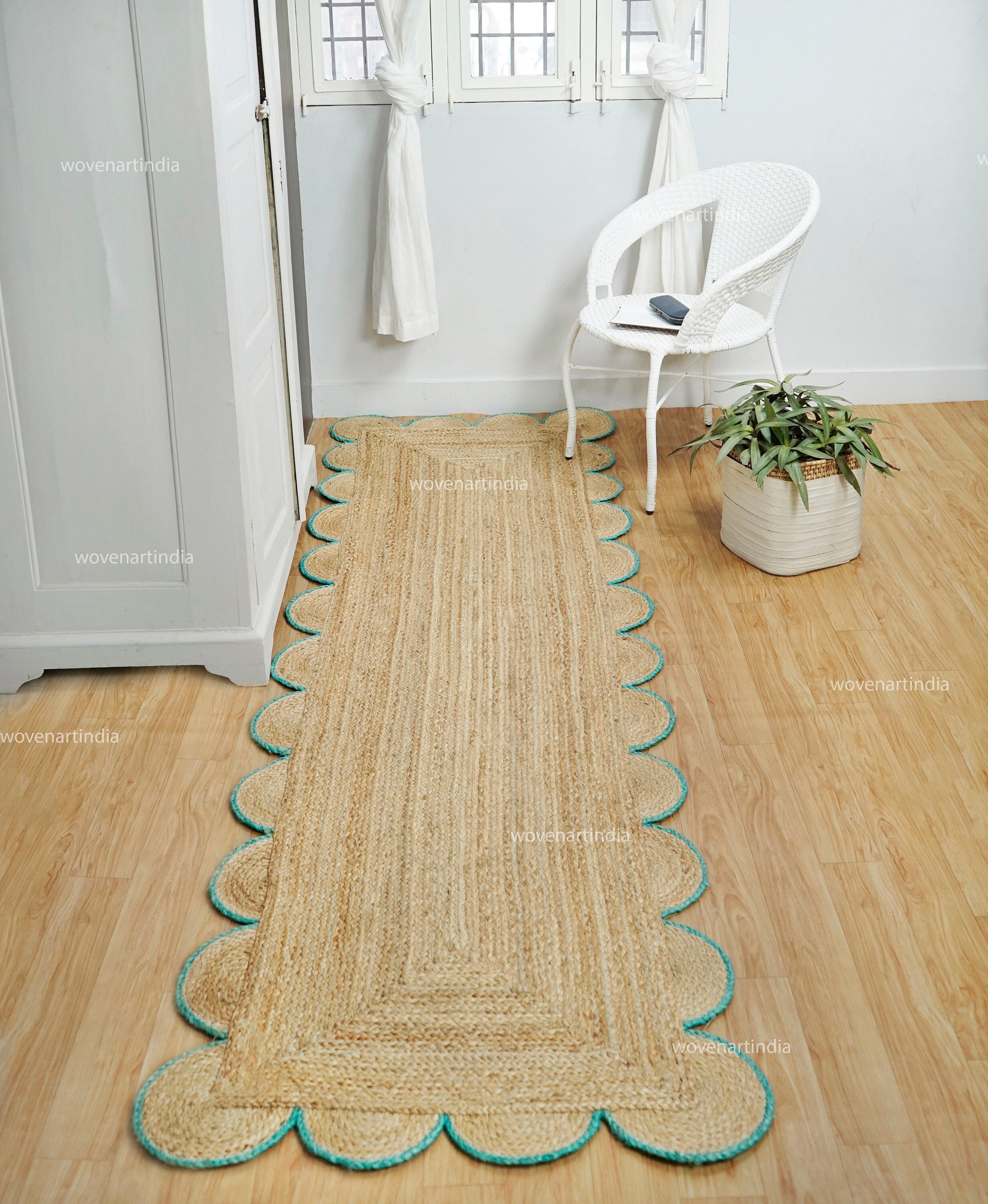 Teal coral rug - Etsy Österreich, image size:2463x3000