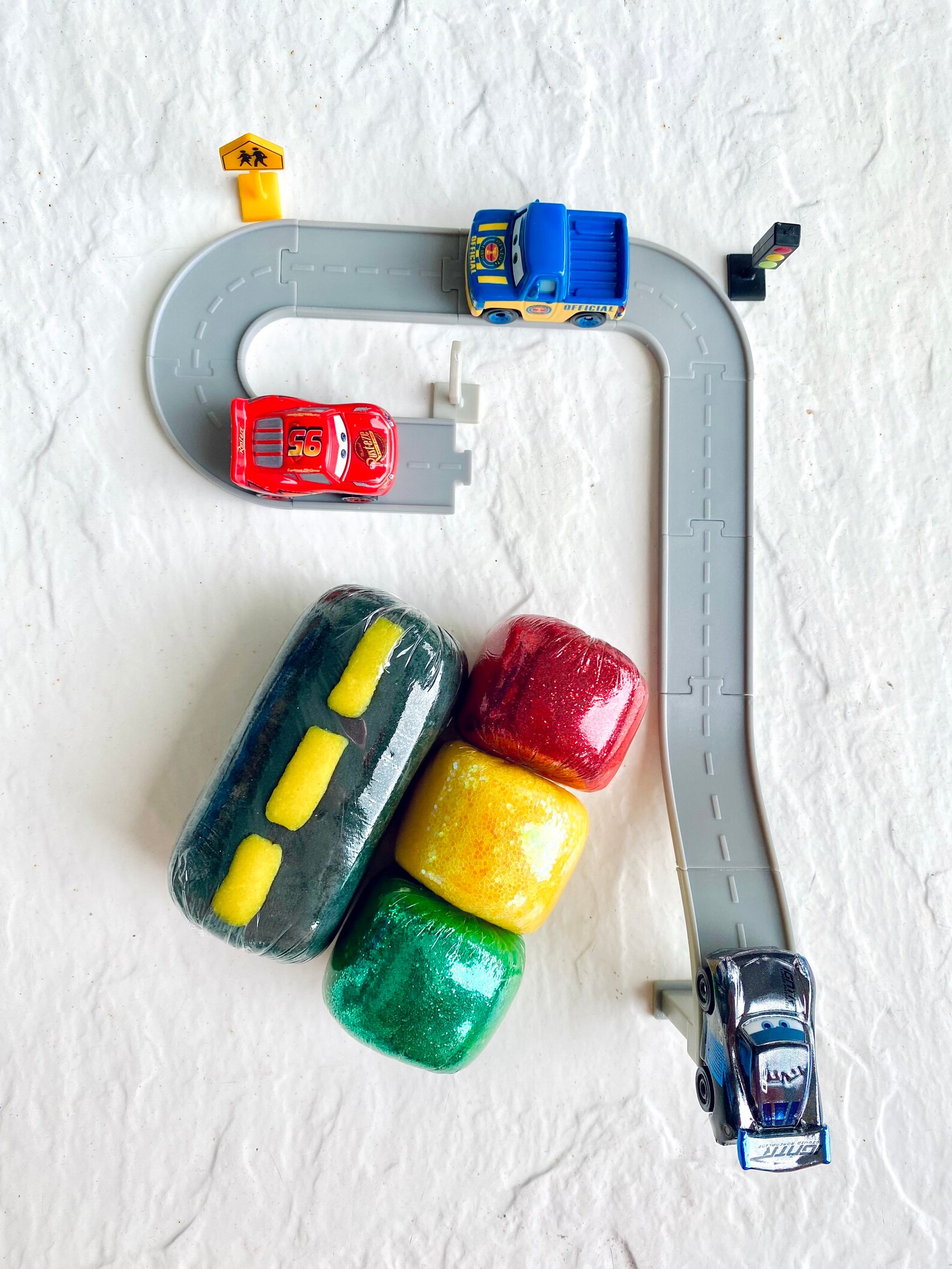 Personalized Cars Play Dough Kit Lightning McQueen Playdough Etsy