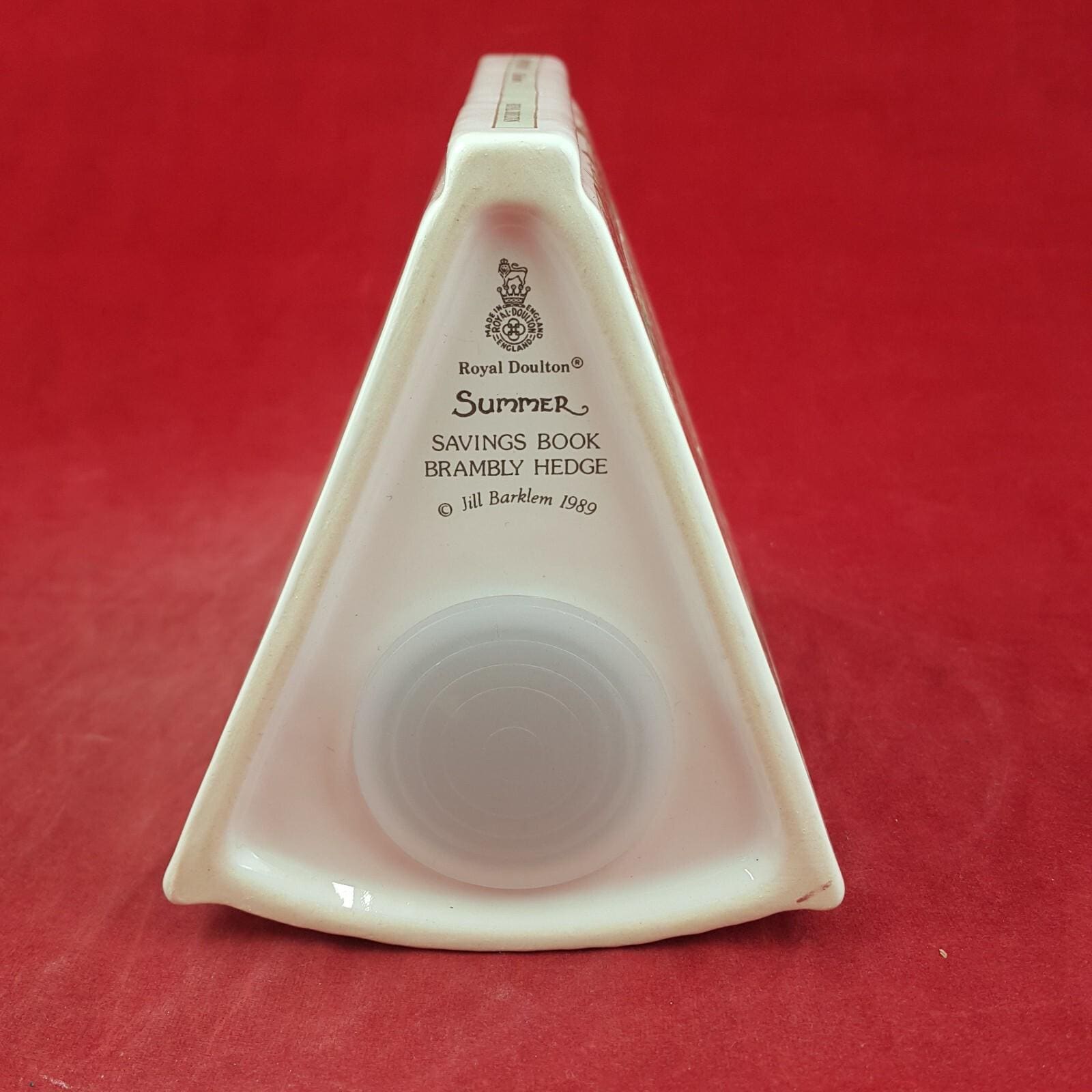 ロイヤルドルトン ブランブリーヘッジ マネーボックス サマー