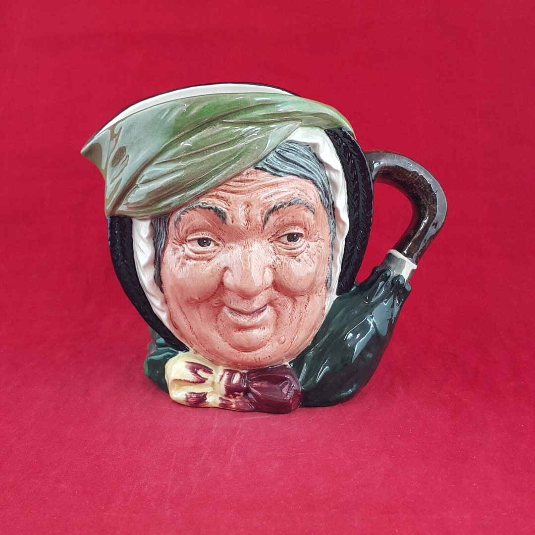 Royal Doulton Large Character Jug D5528 Sairey Gamp 7350 Etsy