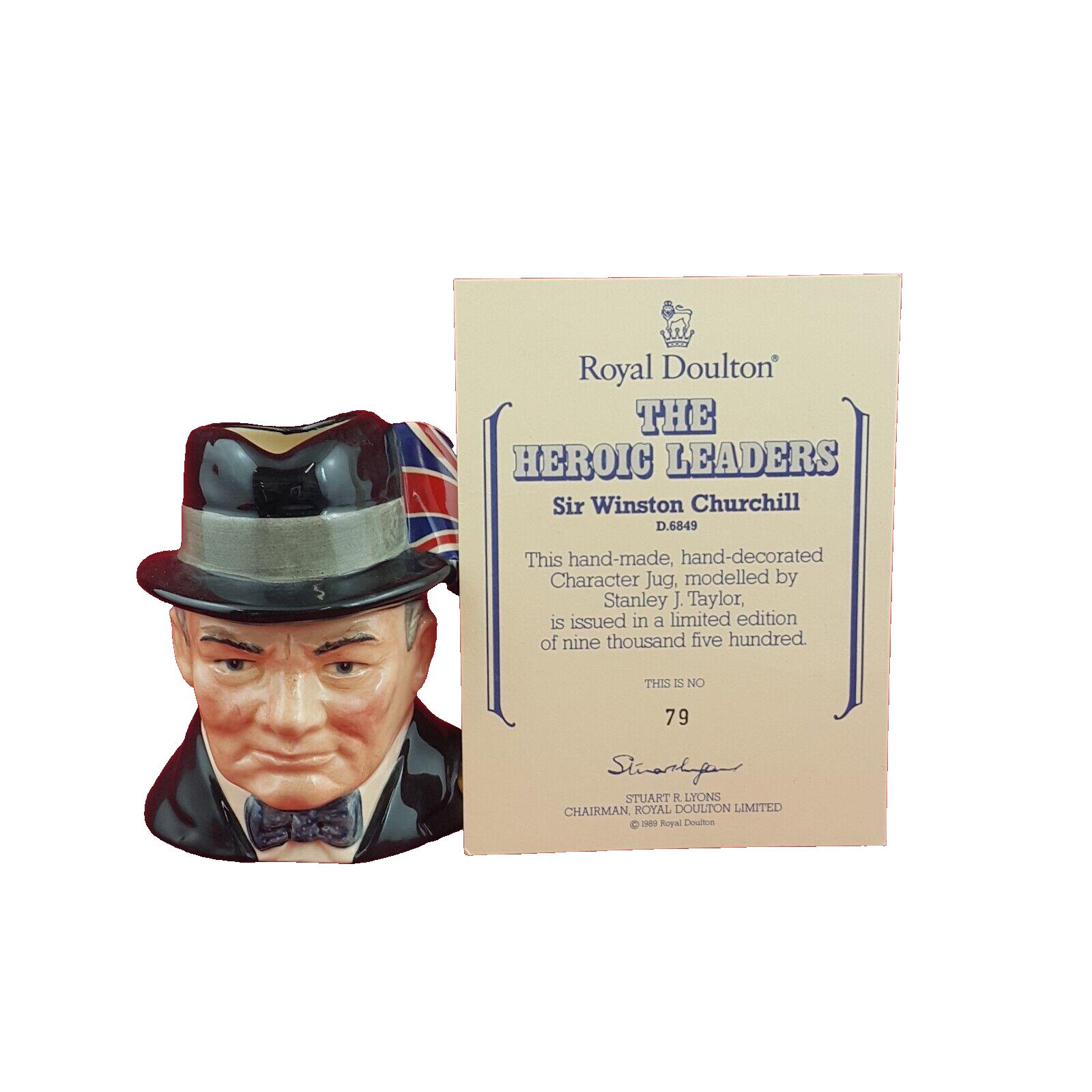 Royal doulton figurine winston churchill - Etsy 日本