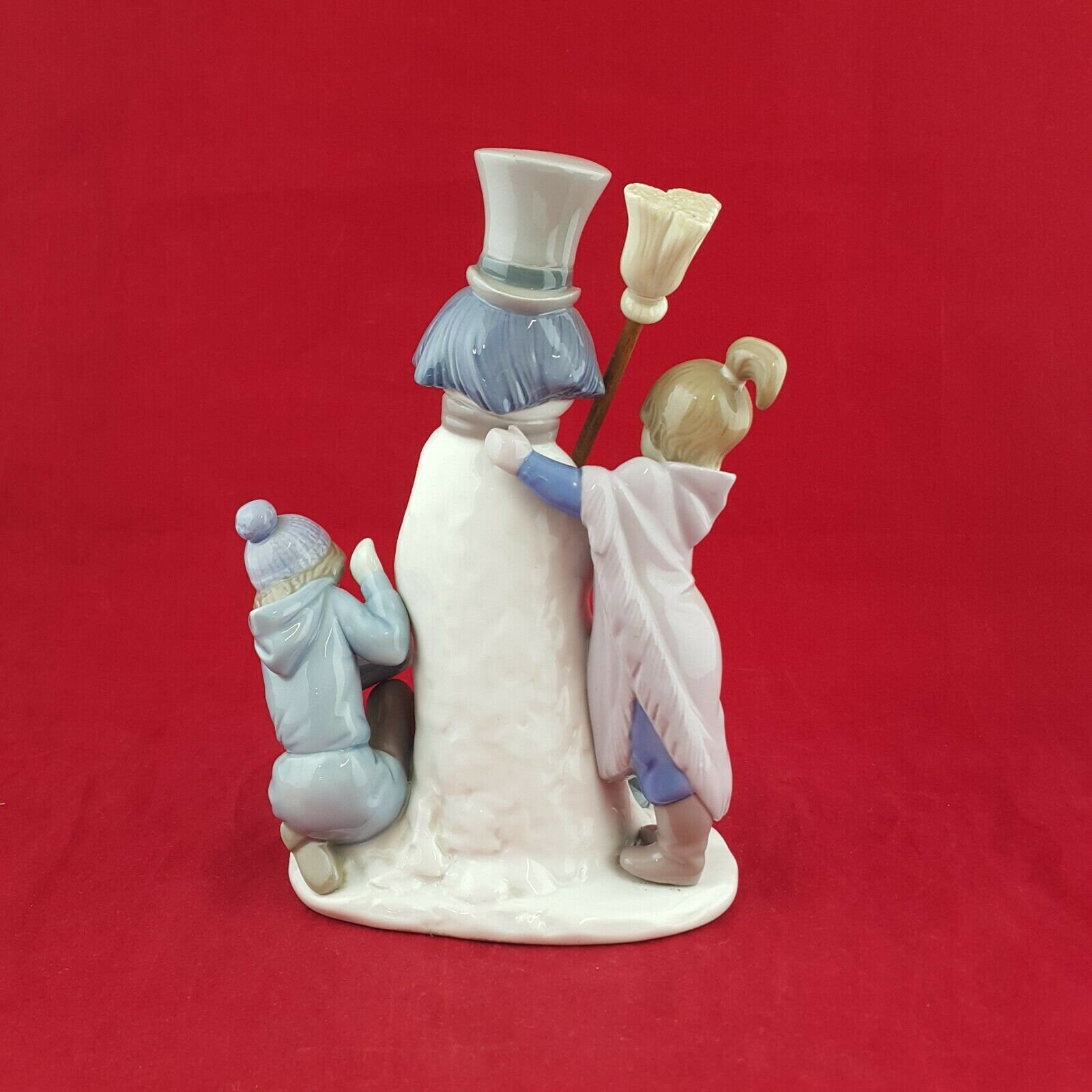 Lladro Nao Figurine 5713 the Snowman 6111 L/n Etsy