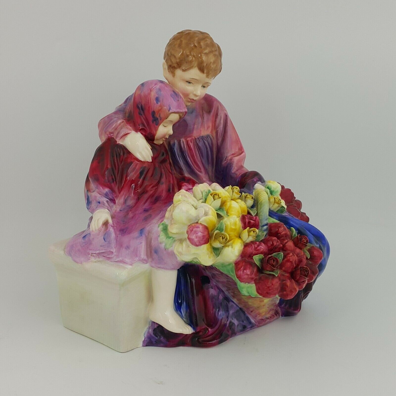 Royal doulton figurine hn1342 flower sellers children 5170 Etsy