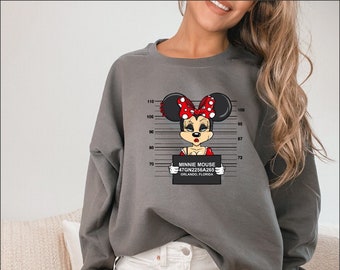 Women Sweatshirt for Mini Mouse | Premium Women Sweatshirt | Cute Oversized Sweatshirt