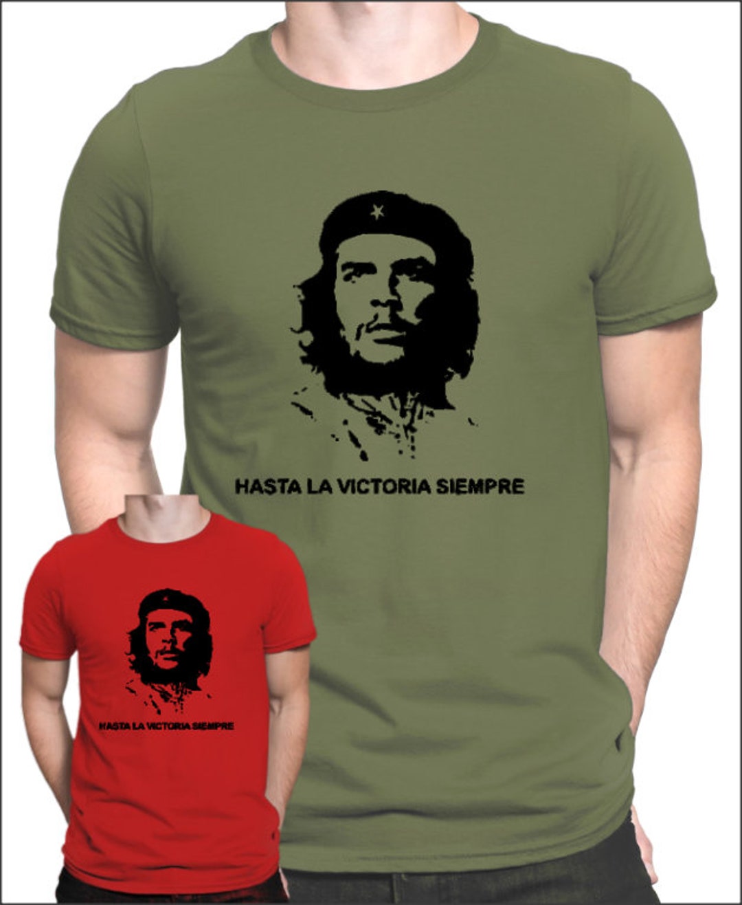  Mens Che Guevara Revolution Signature Design Premium T