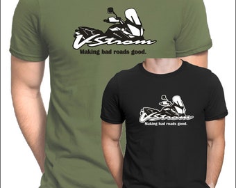 T-Shirt für Suzuki V-Strom 650 und 1000 Motorräder