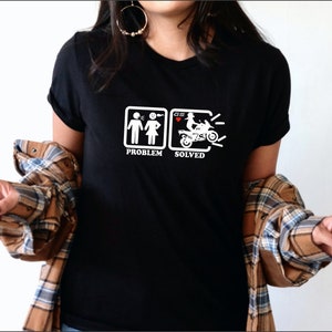 Problem gelöst 1250 GS Damen T-SHIRT Motorrad BMW 1200 Fans T-Shirt