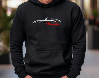 Premium Hoodie for MX-5 hoodies car gift Silhouette tshirt long sleeve