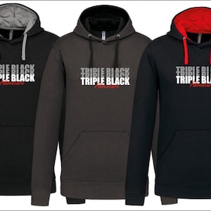 Triple Black R1250GS Fans Motorrad Hoodie 1200GS Mens Biker Premium Hoodies