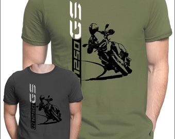 Für BMW 1250 GS T-SHIRT Adventure Motorrad Motorräder Shirt