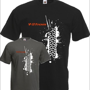 T-shirt voor SUZUKI V-strom 1000 XT 650 fans motorfietsen shirt v strom cadeau