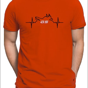 Voor BMW R 1250 GS fans Motorfiets T-shirt 1250GS 1200GS Heren Biker Shirt afbeelding 6