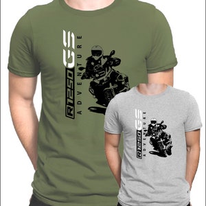 For R 1250 GS Adventure fans T-SHIRT 1250 GSA Motorcycle for Bmw shirt