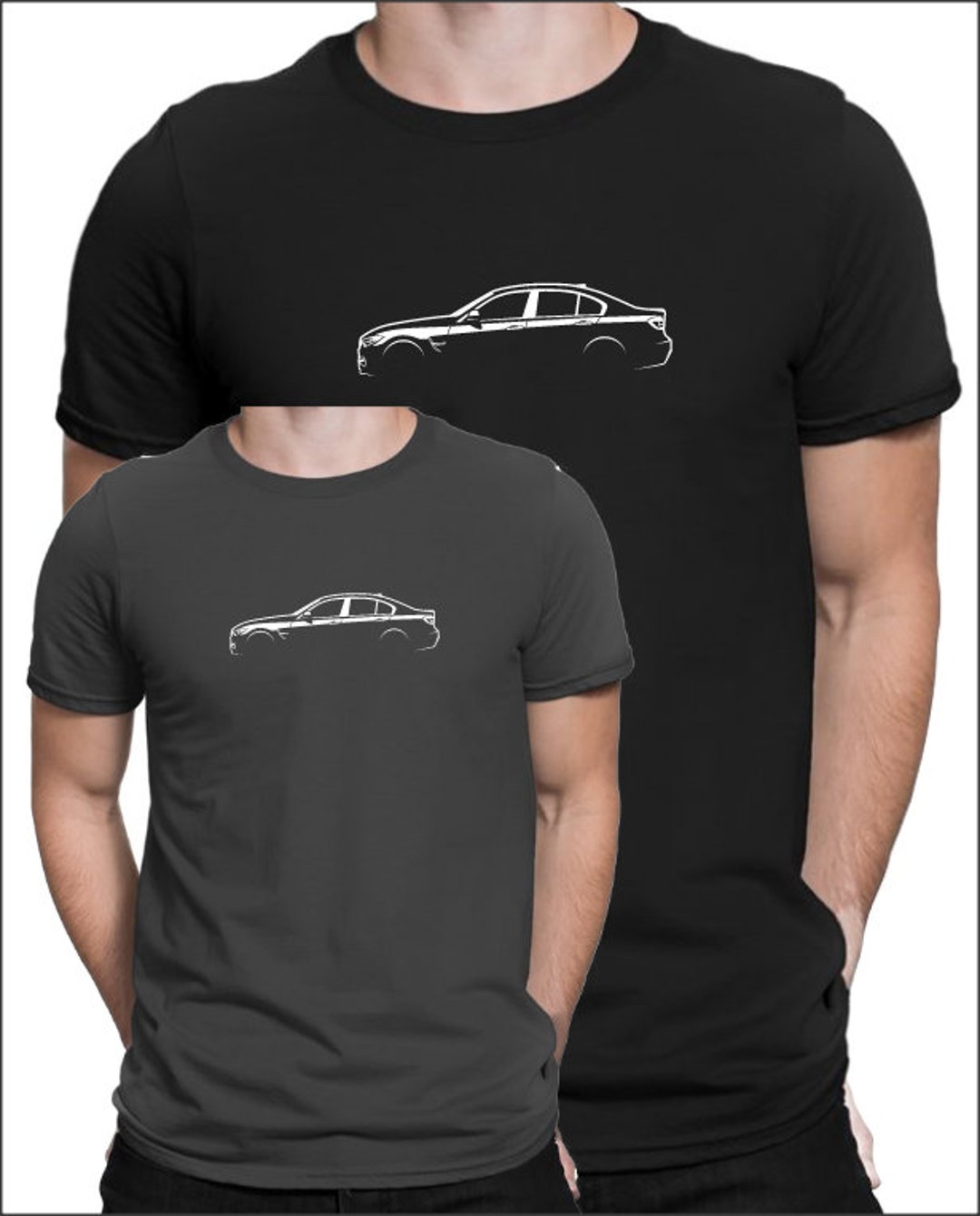 T-shirt for M3 F80 Fans Silhouette Gift Shirt - Etsy