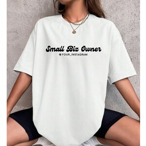 Camisetas para pequenas empresas Etsy Mexico