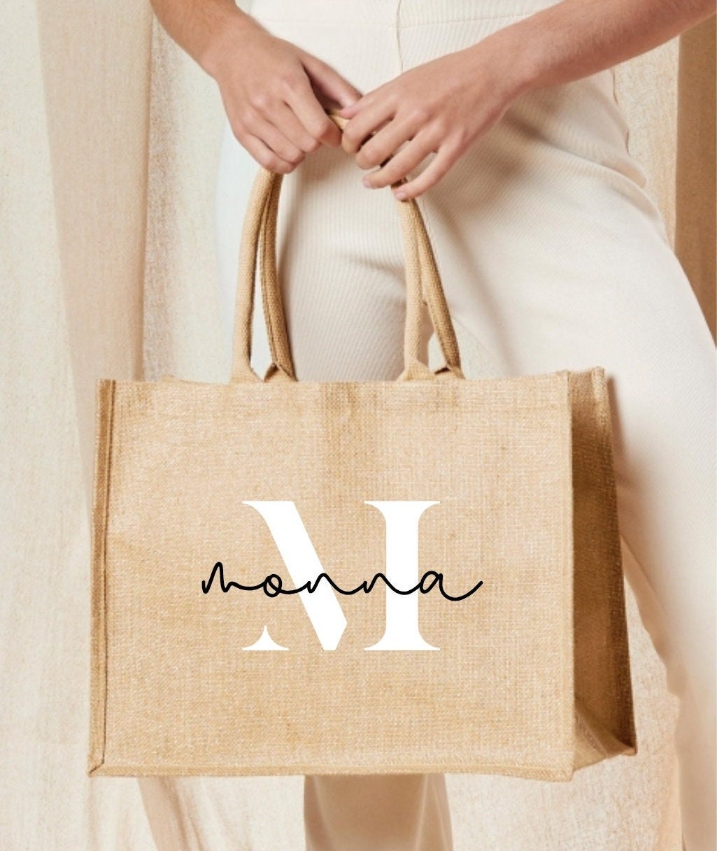 Trendy Mom Jute Bags Etsy Canada