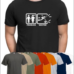 Scuba diving t-shirt Problem solved funny gift shirt