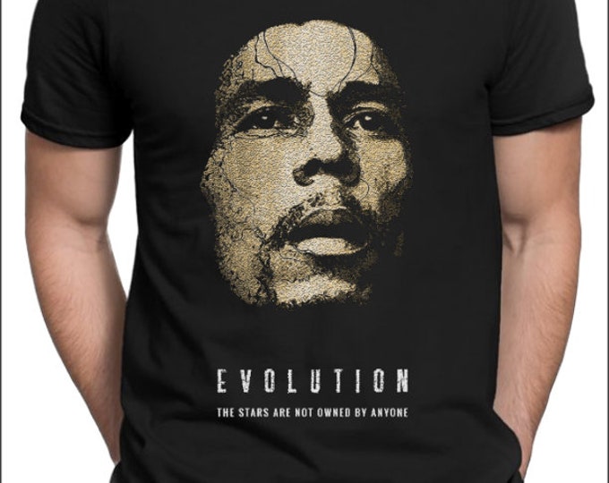 Inspired with Bob Marley shirt Men's regae t-shirt