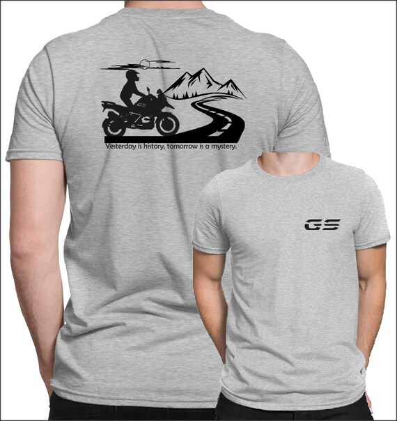 T-shirt Moto BMW R1250GS Adventure - Cadeau Pour Motard, Fait En Grèce
