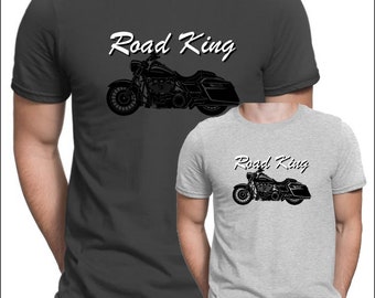 T-shirt for Road King Harley fans Mens Biker Shirt