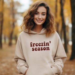 Winter Hoodie | Freezing Season Women Hoodie | Trendy Oversized Unisex Hoodie