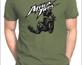 Pour les motos Africa Twin T-SHIRT pour les fans de Honda