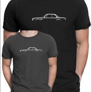 Für BMW E9 3.0 Fans T-Shirt Oldtimer Vintage Shirt 2800