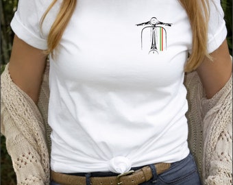 Classic Italian Scooter tshirt Women shirt