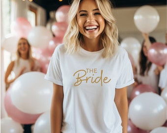 T-shirts personnalisés Hen Party | T-shirt Multipack Team Bride | T-shirt Bachelorette Party | Chemises de fête de mariage personnalisées
