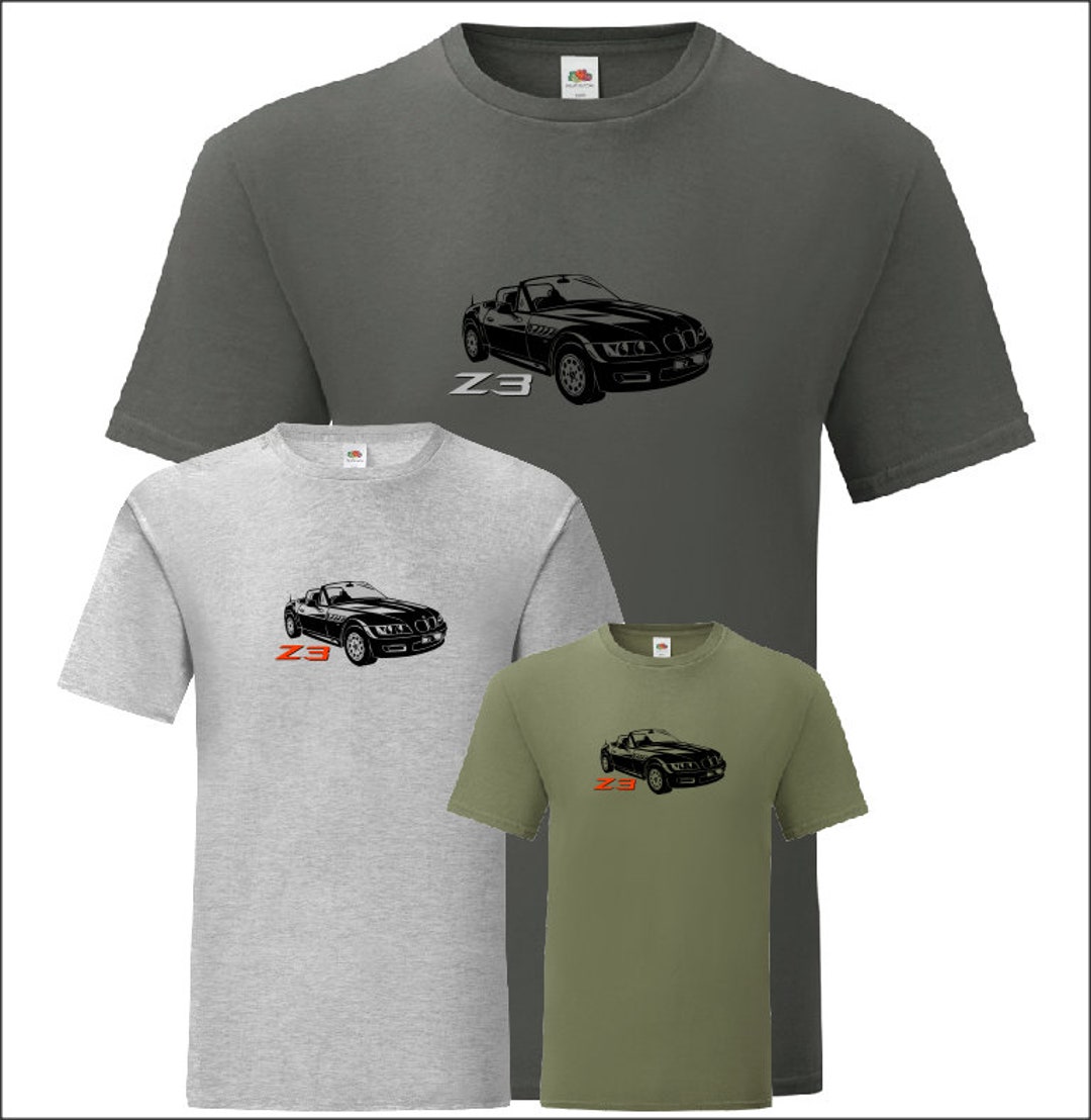 For BMW Z3 T-shirt Car Classic 90's Roadster Fans Shirt - Etsy