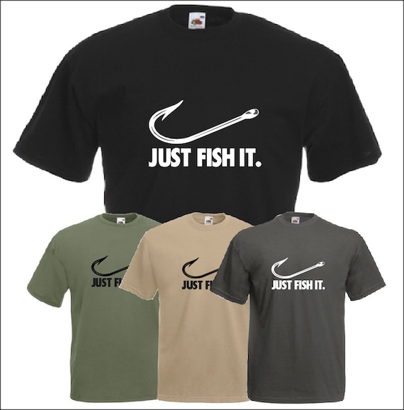 Buy Just Fish It Shirt Funny Fishing Gift T-shirt Online in India 