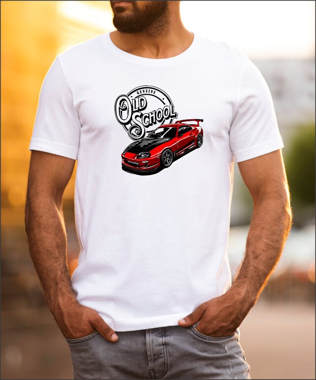 For Supra mk4 T-shirt racing car JDM shirt