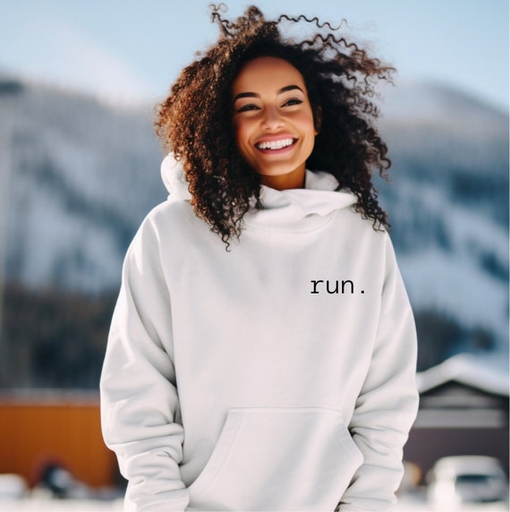 Run Hoodie Premium Women Hoodie Minimalist Running Oversized