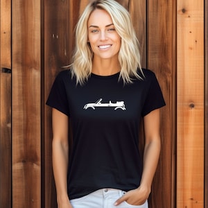 For BMW Mini Cooper fans Women Cabrio shirt